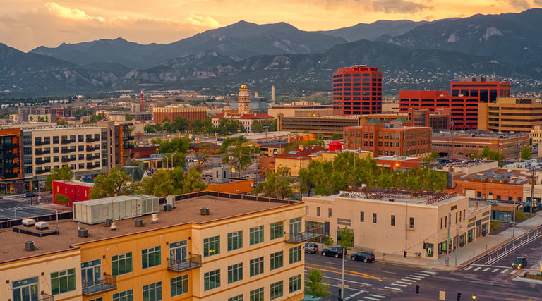Colorado Springs Aerial Photo